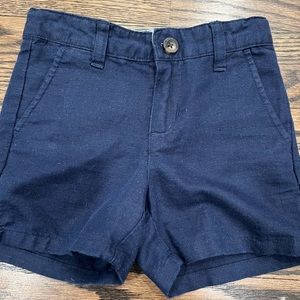 Janie and Jack linen blend shorts